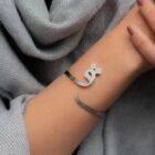 سوار حرف عربي مطلي بالذهب من إيڤـال