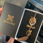 تعليقة سيارة بشكل أسد مع عود شرقي فاخر من إيڤـال